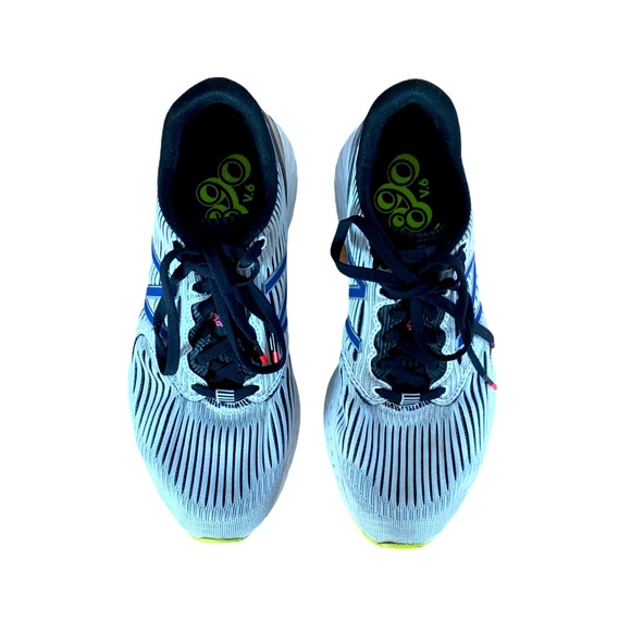 New Balance 890v6 Running Shoe White,Black,Blue. 8 - Picture 4 of 9